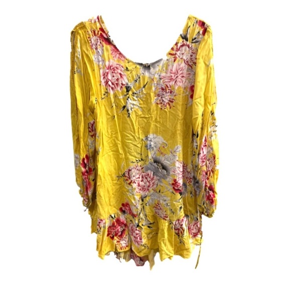 Jaase Summer Sunshine Maya floral dress large - Picture 2 of 8